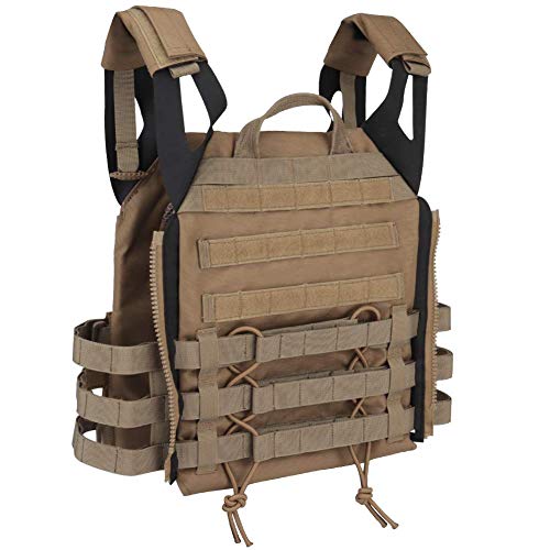 Chaleco táctico JPC MOLLE, Chaleco táctico Adulto CS Field Chaleco Protector Airsoft de Entrenamiento al Aire Libre