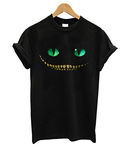 C.heshire Cat Smile Alice In Wonderland Film Mens T Shirt