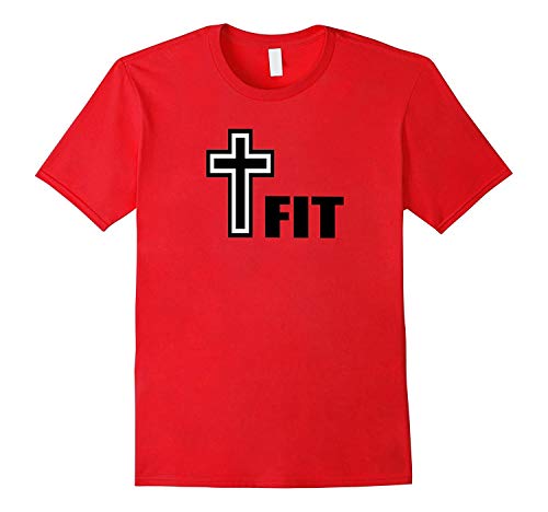 Christian Cross FIT Wo.rkout Fitn.ESS Clever Gra.phic T Shirt-A.NZ - T Shirt For Men and Woman.