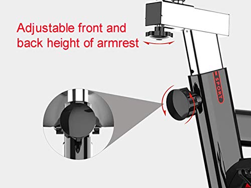 Ciclismo de interior Bicicleta de spinning, Bicicleta, Bicicleta silenciosa Bicicleta de ciclo Equipo de ejercicios para el hogar, Bicicleta de ejercicio ajustable ultra silenciosa, Ejercicio aeróbic