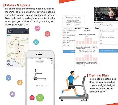 Cinta CORREDORA Nero Pro con Bluetooth Máquina de Correr Eléctrica Motorizada Plegable