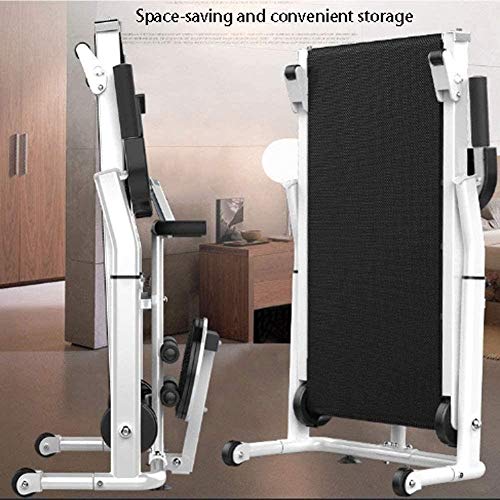 Cinta de Correr Plegable Multifuncional mecánico, hasta 150 kg, Tablet Holder, for la Seguridad del Caminar Y/Torsión de la Cintura/Abdominales/Tirando de la Cuerda