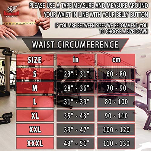 Cinturón Musculación para Halterofilia Levantamiento de Pesas Gimnasio Fitness Gym - 15 cm de Ancho Protección Lumbar - Cuero Auténtica para Hombre y Mujer (L (85-105 cm circunferencia de la cintura))