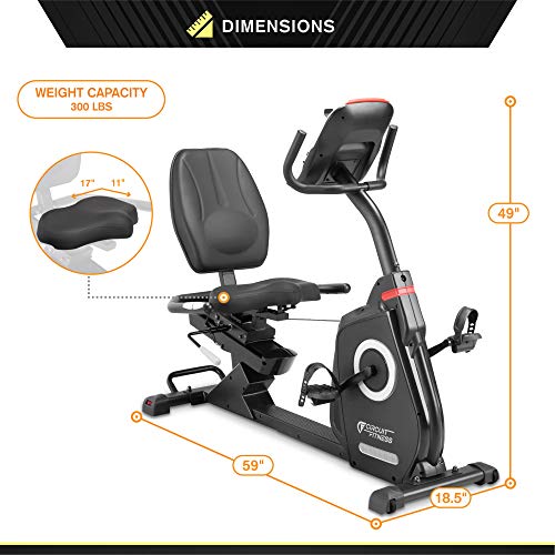 Circuit Fitness 587 Recumbent Bike