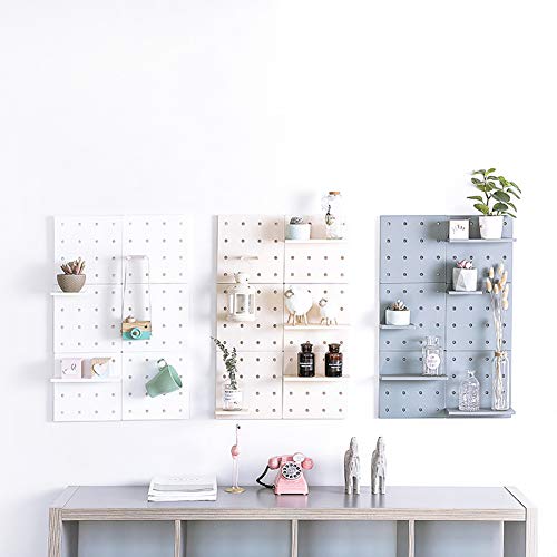 CJMING Wand Organizer, multifunktionaler Kunststoff Wand Organizer, Organizer mit Regal, Home Display Rack, Büro, Home Wall Decor