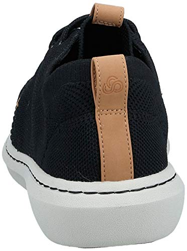 Clarks Step Urban Mix, Zapatillas para Hombre, Negro Black, 41.5 EU