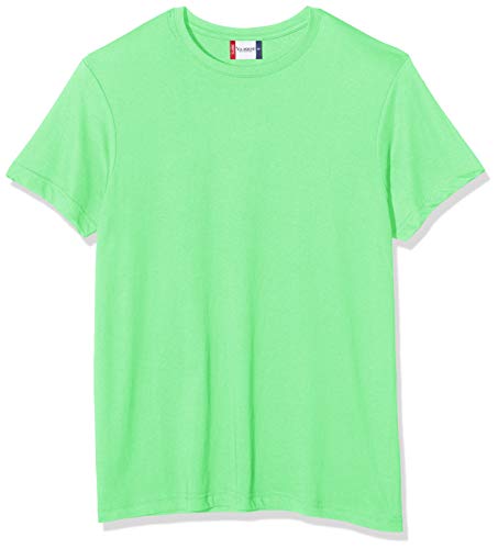 Clique Neon Camiseta, Verde (Verde neón), L para Hombre