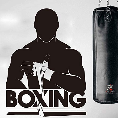 Club De Boxeo, Gimnasio, Pegatinas De Pared, Vinilo Extraíble, Banner Personalizable, Deportes De Boxeo, Deportes, 57X77 Cm