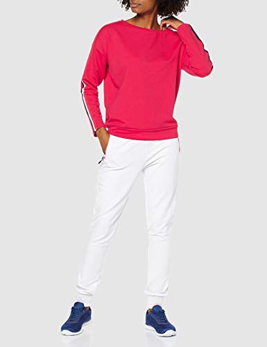 CMP - Pantalones de chándal para Mujer, Todo el año, Pantalones de Correr, Mujer, Color Blanco, tamaño 34