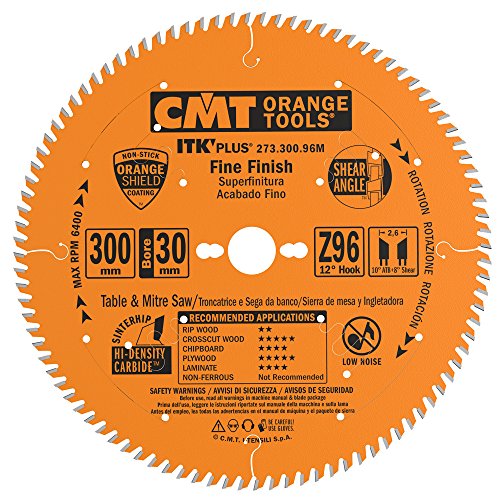 CMT ORANGE TOOLS 273.300.96M Sierra circular (ultra itk) 300x2.4x30 z 96, Arancio