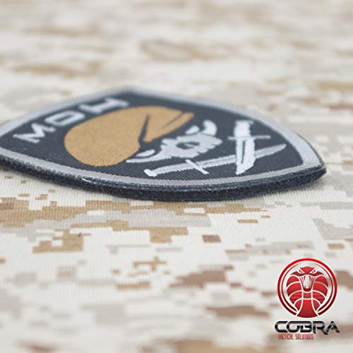 Cobra Tactical Solutions MOH Medal of Honor Ranger Parche Bordado Táctico Moral Militar con Cinta adherente de Airsoft Paintball para Ropa de Mochila Táctica