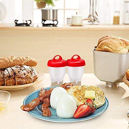 Cocedor Huevos, Cuecehuevos, Recipiente para Cocer Huevos, Ahorrar Tiempo, 7 PCS Cocedor Huevos Salud Y Seguro Huevos Escalfados Cocedor