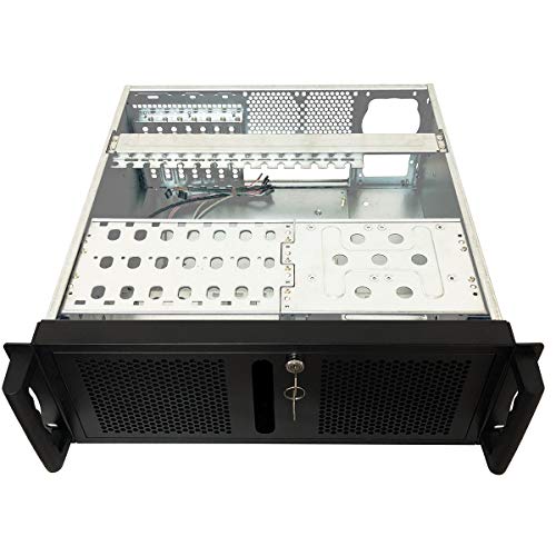 Codegen 4U500V2 - Chasis para Rack (500 mm, 4U), Color Negro