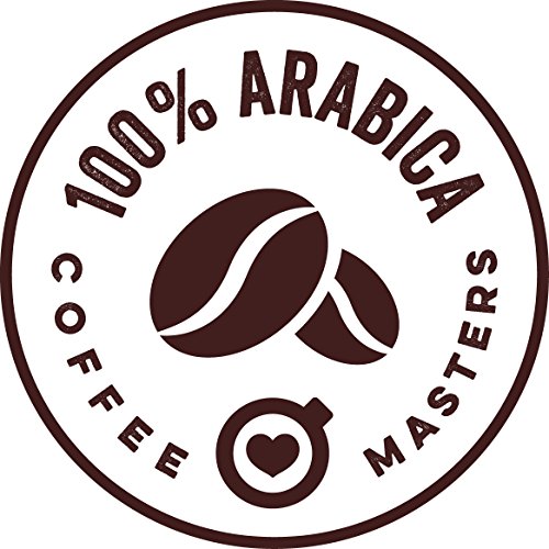 Coffee Masters Granos de Café Ecológicos de Comercio Justo Colombiano de 1kg - Ganador Del Premio Great Taste 2019