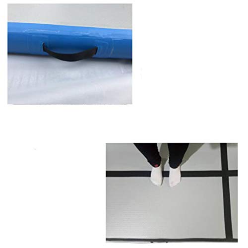 Colchoneta inflable para gimnasia, artes marciales, Parkour, colchoneta de gimnasia para acrobacias, colchoneta trasera para salto mortal, cojín de aire, alfombrilla de protección para dibujo de avi