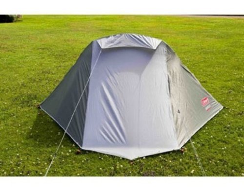 Coleman Bedrock 2 Tienda de campaña de 2 plazas para trekking o senderismo, acampadas y festivales, compacta, cabe en una mochila, impermeable hasta 2000 mm de columna de agua, Verde, 2 personas