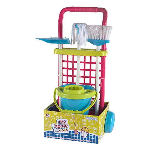 ColorBaby -  Carrito limpieza, 55 cm My Home Colors (43282)