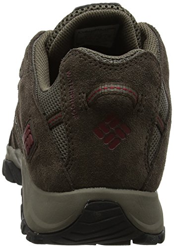 Columbia Canyon Point Zapatos impermeables de senderismo para hombre , Marrón(Mud, Red Element), 43 EU