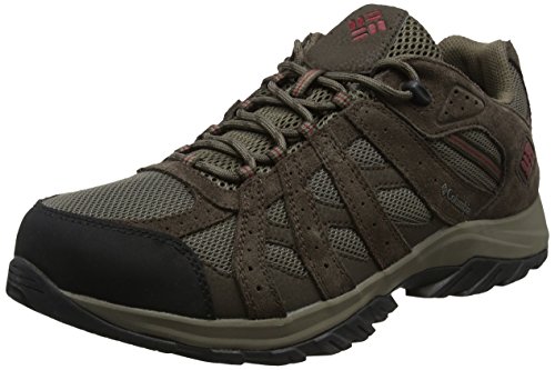 Columbia Canyon Point Zapatos impermeables de senderismo para hombre , Marrón(Mud, Red Element), 43 EU