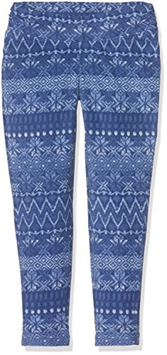 Columbia niñas 'Glacial Impreso Forro Polar Leggings, niña, Color Eve Nordic Stripe, tamaño XXS