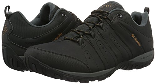 Columbia Peakfreak Nomad, Botas de Senderismo para Hombre, Negro (Black, Caramel 010), 46 EU