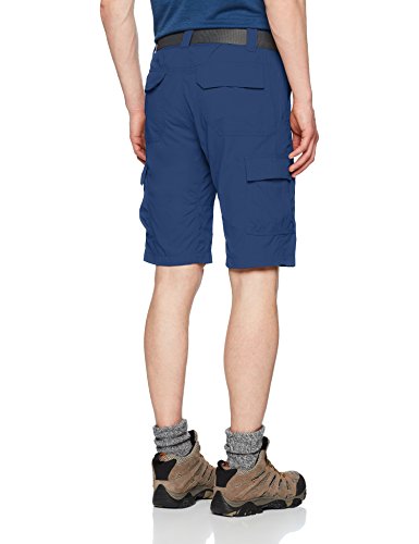 Columbia Silver Ridge II Shorts Cargo, Hombre, Azul (Carbon), W34/L10