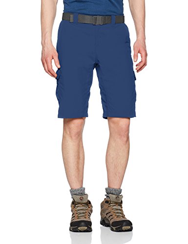 Columbia Silver Ridge II Shorts Cargo, Hombre, Azul (Carbon), W34/L10