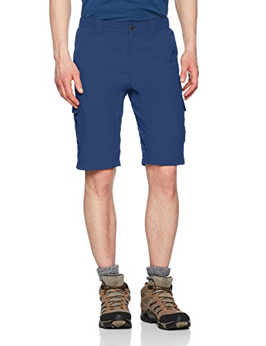 Columbia Silver Ridge II Shorts Cargo, Hombre, Azul (Carbon), W34/L10