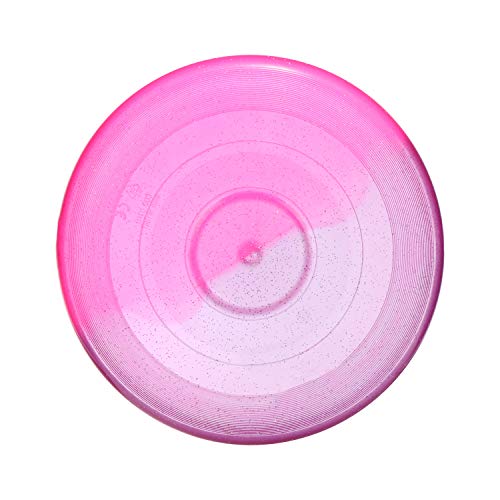 com-four® 2X Frisbee para niños y Adultos - Disco de Lanzamiento para Perros - Frisbee 27 cm - Disco Volador en Colores Brillantes [la selección varía] (2 Piezas - Discusión)