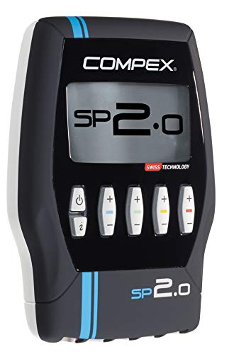 Compex Electroestimulador, Unisex, Negro