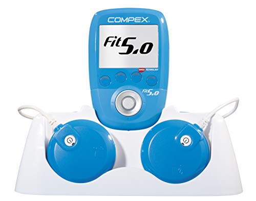 Compex Wireless Fit 5.0 Electroestimulador, Unisex, Azul