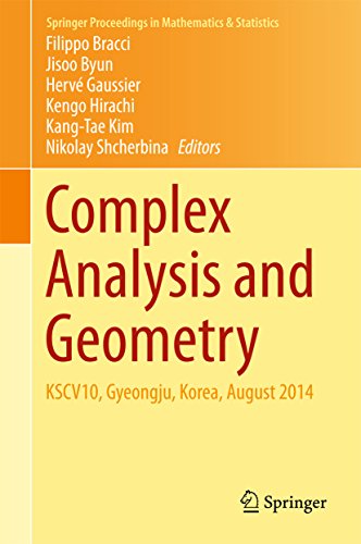 Complex Analysis and Geometry: KSCV10, Gyeongju, Korea, August 2014 (Springer Proceedings in Mathematics & Statistics Book 144) (English Edition)