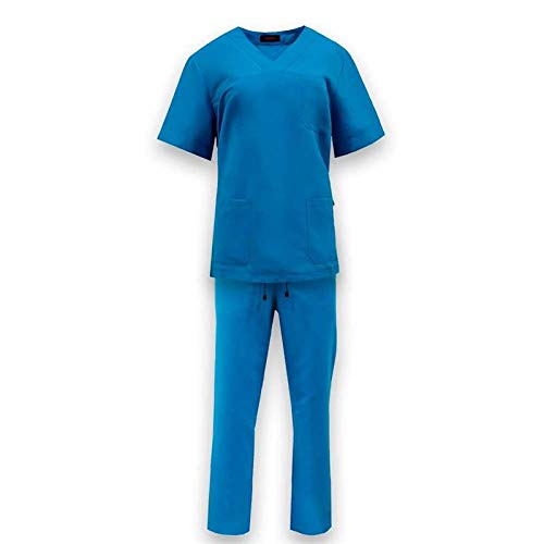 CON209 Uniforme Sanitario Roger Conjunto pijama microfibra anti-olor Unisex casaca y pantalón (Varias tallas y colores)