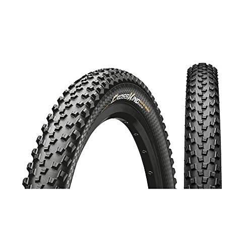 Continental Cross King II Neumáticos para Bicicleta, Unisex Adulto, Negro, 26 Pulgadas