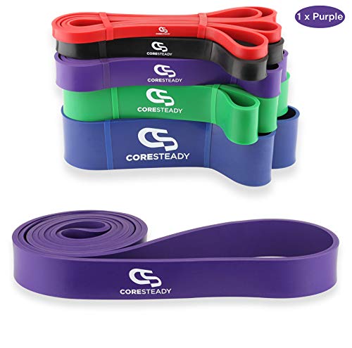 Coresteady Banda de Resistencia Banda para dominadas | Banda de Entrenamiento para Crossfit - Powerlifting - Yoga – Ejercicios de Estiramientos (Una Unidad por Venta) para Hombres y Mujeres