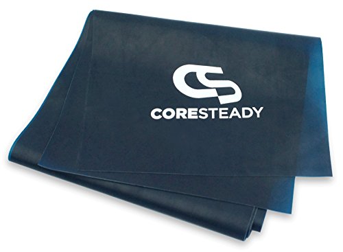 Coresteady Bandas de Resistencia Terapéuticas Bandas de Fitness Pilates, Yoga, Entrenamiento de Fuerza | Fisioterapia y rehabilitación |para Hombres y Mujeres |Guía incluida