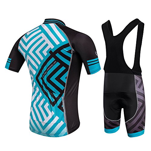 Cornasee Ropa Ciclismo Verano para Hombre Ciclismo Maillot y Culotte Pantalones Cortos