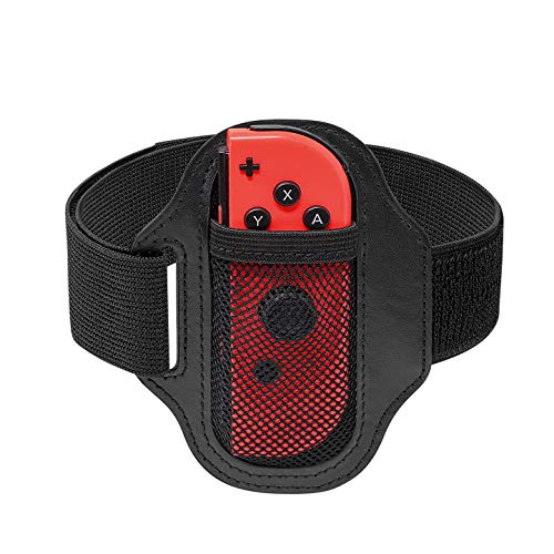 Correa de Pierna para Nintendo Switch Joy con, Fastsnail para Anillo de Ajuste de Aventura, Banda de fijación de piernas, Nintendo Switch Sports