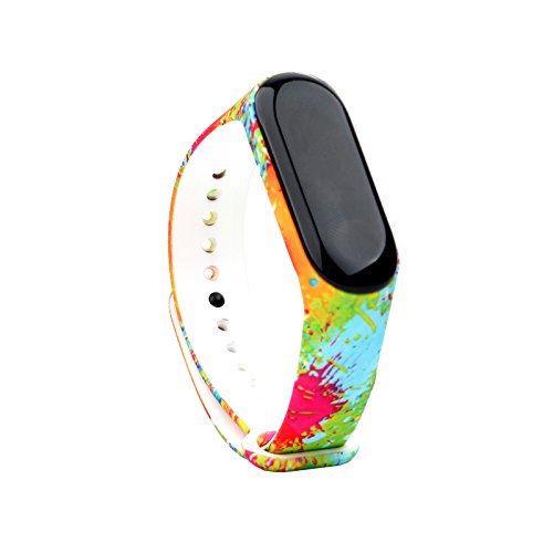 Correa de repuesto para Fit-power de Xiaomi Mi Band 3 (no para Mi Band 2/1S)., Diseño: 4 A.