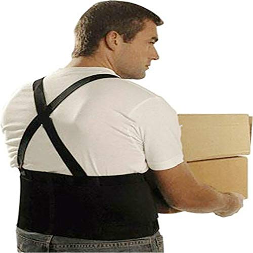Corset Hombres Soporte de espalda Cinturón Dolor de espalda Levantamiento pesado Protector de cinturón de trabajo Soporte de soporte lumbar Cinturón de respaldo Soporte para la espalda Corrector de po