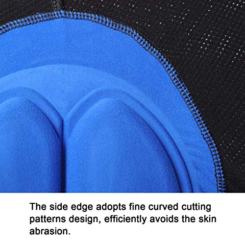 Cozone Pantalón corto para bicicleta Hombre Pantalón corto para hacer ciclismo 3D Gel Ropa Interior de Bicicleta MTB Acolchado Pantalónes Cortos Antideslizantes y transpirables