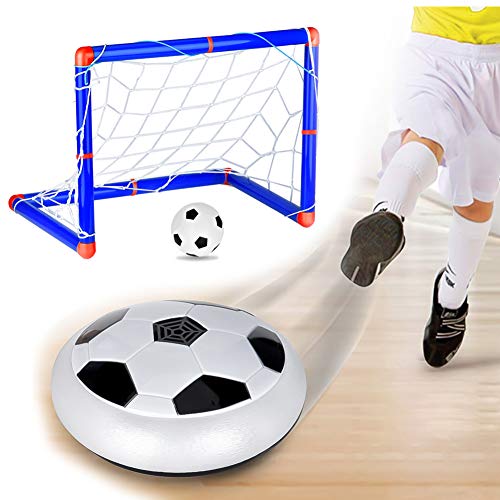 Cozywind Juego de Balón de Fútbol para Niños,Juguete de Fútbol,Incluye Portería (90X60X47cm), Red, Mini Inflable Pelota y Fútbol Flotante