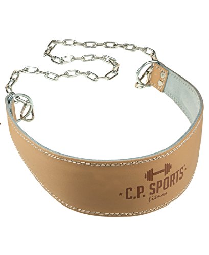 C.P. Sports 38757 - Cinturón de Entrenamiento (Forrado, Talla única), Color Crema