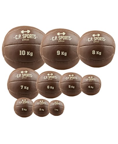 C.P.Sports - Balón Medicinal (para Crossfit, Disponible en Pesos de 1-10 kg)