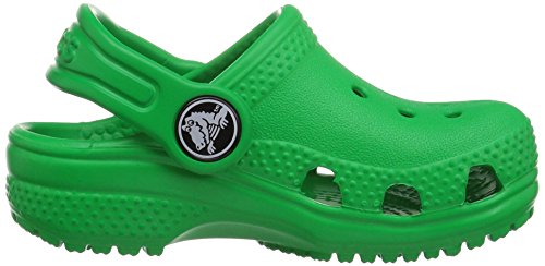 Crocs Classic Clog K, Zuecos Unisex Niños, Verde (Grass Green), 25/26 EU