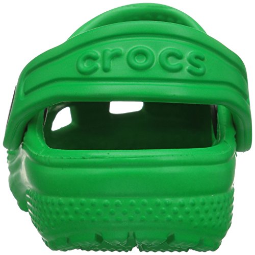 Crocs Classic Clog K, Zuecos Unisex Niños, Verde (Grass Green), 25/26 EU