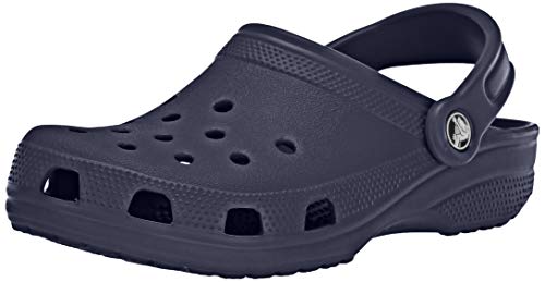 Crocs Classic U, Zuecos con Correa Trasera Unisex Adulto, Azul Navy 410, 43/44 EU