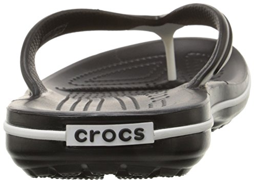 Crocs Crocband Flip, Chanclas Unisex-Adult, Nero Black 001, 42/43 EU