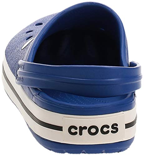 Crocs Crocband U, Zuecos Unisex Adulto, Azul (Cerulean Blue-Oyster), 37-38 EU