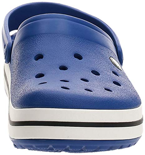 Crocs Crocband U, Zuecos Unisex Adulto, Azul (Cerulean Blue-Oyster), 37-38 EU